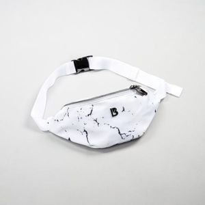 Game Changer Belt Bag - White Marble